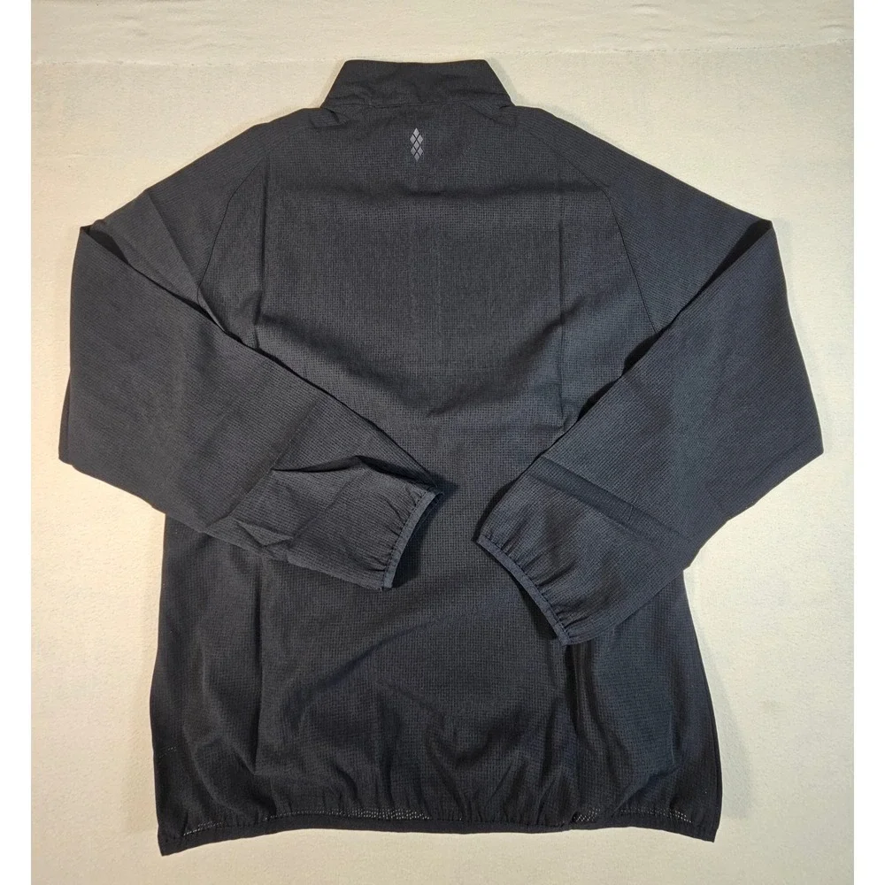 7Diamonds Oxygenate Quarter Zip Pullover Mens Large Navy Blue SPV-1026‎ NWT